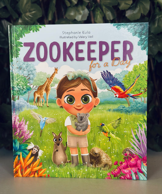 Zookeeper for a day- Picture Book (Hard Cover)