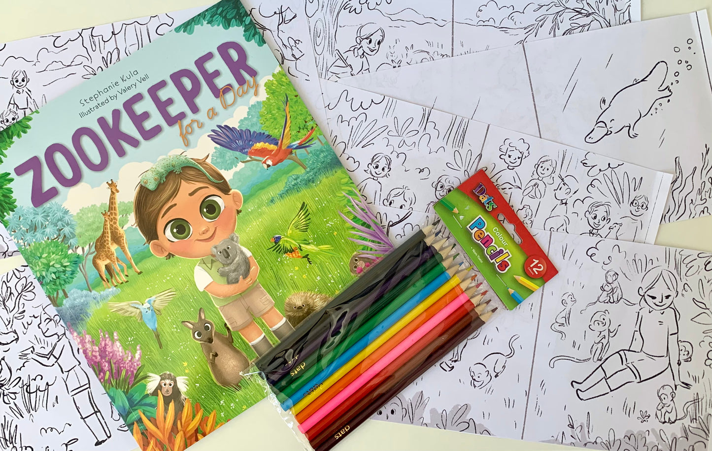 Zookeeper Colouring Pack